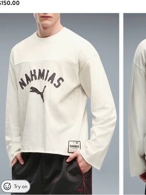 Nahmias x Puma Long Sleeve Crewneck Shirt